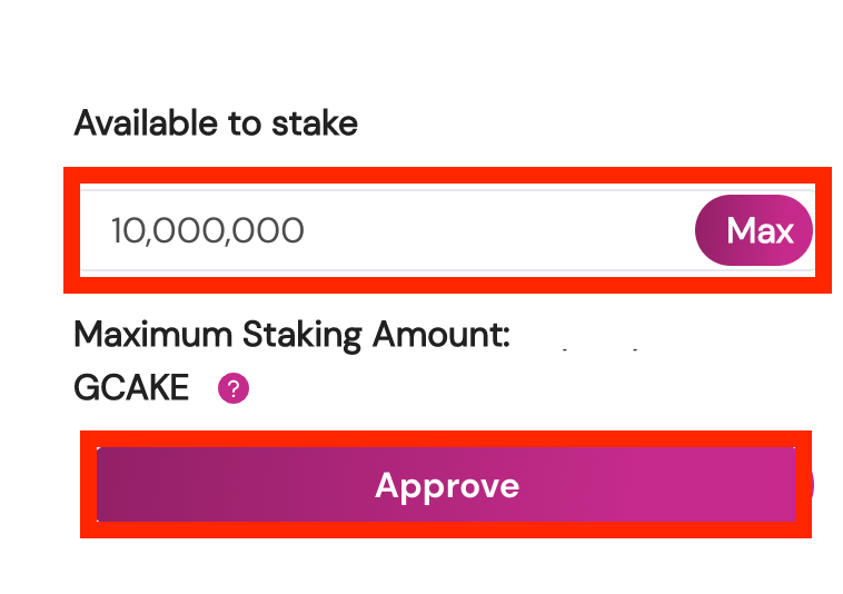 Adjust your staking settings and Confirm the transaction on TTX Finance