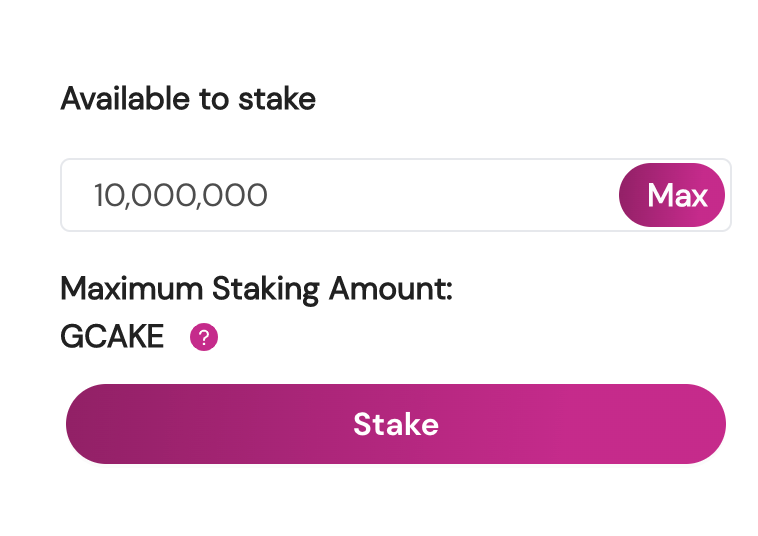 Adjust your staking settings and Confirm the transaction on TTX Finance